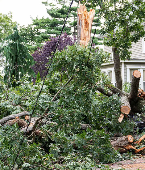 STE Rural Development Services Storm Cleanup